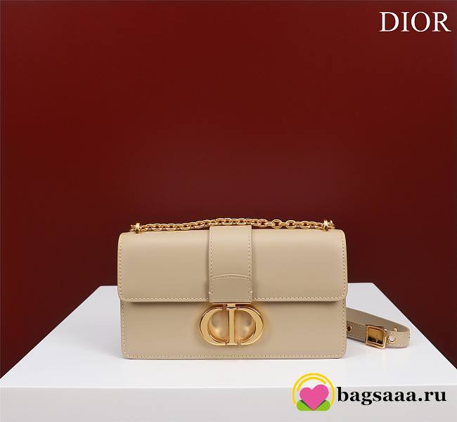 Bagsaaa Dior 30 Montaigne East West Beige Bag - 21x12x6cm - 1