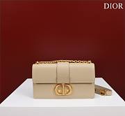 Bagsaaa Dior 30 Montaigne East West Beige Bag - 21x12x6cm - 1
