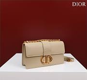 Bagsaaa Dior 30 Montaigne East West Beige Bag - 21x12x6cm - 6