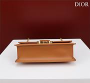 	 Bagsaaa Dior 30 Montaigne East West Brown Bag - 21x12x6cm - 6