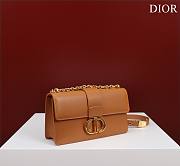 	 Bagsaaa Dior 30 Montaigne East West Brown Bag - 21x12x6cm - 5
