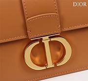 	 Bagsaaa Dior 30 Montaigne East West Brown Bag - 21x12x6cm - 3