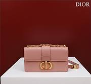 	 Bagsaaa Dior 30 Montaigne East West Pink Bag - 21x12x6cm - 1