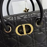 Bagsaaa Dior St Honore x Caro Black Bag 30x22.5x16 - 5