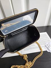 Bagsaaa Chanel Vanity Caviar Black Leather - 17x9.5x8cm - 5