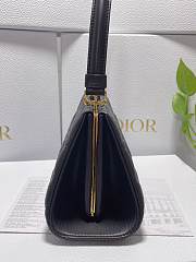 Bagsaaa Dior Caro Top Handle Black - 26x14.5x9cm - 2