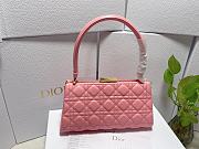 	 Bagsaaa Dior Caro Top Handle Pink - 26x14.5x9cm - 5