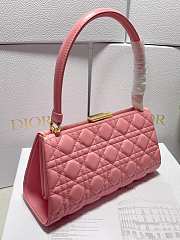 	 Bagsaaa Dior Caro Top Handle Pink - 26x14.5x9cm - 6
