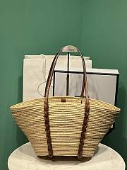 Bagsaa PRADA Raffia Woven Braided Basket Tote - 50x25x16cm - 6