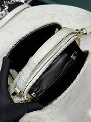 Bagsaaa Prada Odette leather mini-bag white - 18.5*13*6.5cm - 6