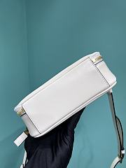 Bagsaaa Prada Odette leather mini-bag white - 18.5*13*6.5cm - 3