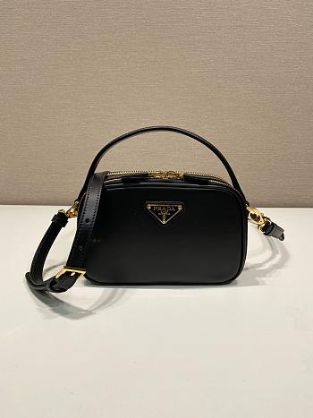 	 Bagsaaa Prada Odette leather mini-bag black - 18.5*13*6.5cm