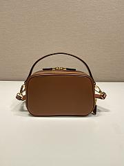 	 Bagsaaa Prada Odette leather mini-bag brown - 18.5*13*6.5cm - 6