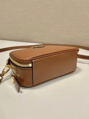 	 Bagsaaa Prada Odette leather mini-bag brown - 18.5*13*6.5cm - 5