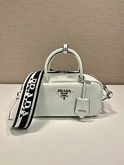	 Bagsaaa Prada Leather top-handle bag white - 24x12x8cm - 1