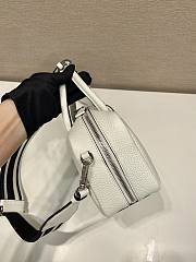 	 Bagsaaa Prada Leather top-handle bag white - 24x12x8cm - 6