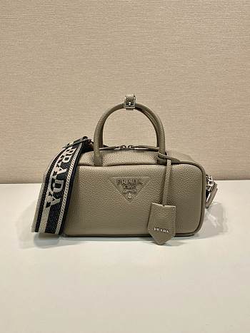 	 Bagsaaa Prada Leather top-handle bag Taupe - 24x12x8cm