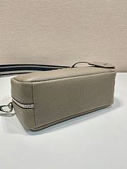 	 Bagsaaa Prada Leather top-handle bag Taupe - 24x12x8cm - 2