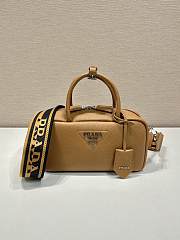	 Bagsaaa Prada Leather top-handle bag brown - 24x12x8cm - 1