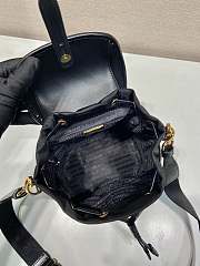 Bagsaaa Prada Small Re-Nylon and brushed leather backpack - 6