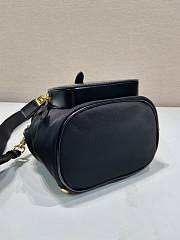 Bagsaaa Prada Small Re-Nylon and brushed leather backpack - 5