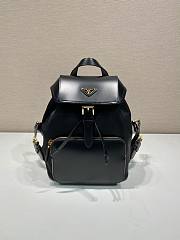 	 Bagsaaa Prada Medium Re-Nylon and brushed leather backpack - 1
