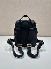 	 Bagsaaa Prada Medium Re-Nylon and brushed leather backpack - 4