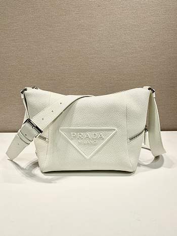 Bagsaaa Prada Leather bag with shoulder strap white - 26*23*11cm
