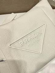 Bagsaaa Prada Leather bag with shoulder strap white - 26*23*11cm - 3