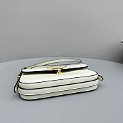 	 Bagsaaa Prada Leather shoulder bag white - 20x10.5x4cm - 6