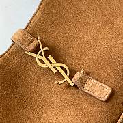 Bagsaaa YSL LE 5 À 7 in brown suede leather - 23 X 16 X 6,5 CM - 3