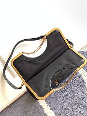 Bagsaaa YS 87 Quilted-leather Clutch Bag Black - 26x26.5x5cm - 2