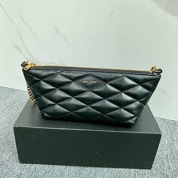 Bagsaaa YSL Sade Mini quilted leather shoulder bag - 27x12x10cm