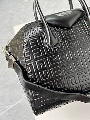 	 Bagsaaa Givenchy Antigona Tote Bag Black Box Leather - 33cm - 3