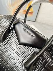 	 Bagsaaa Givenchy Antigona Tote Bag Black Box Leather - 33cm - 2
