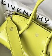 	 Bagsaaa Givenchy Antigona Strectch Yellow Bag - 22*12*8cm - 4