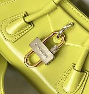 	 Bagsaaa Givenchy Antigona Strectch Yellow Bag - 22*12*8cm - 2