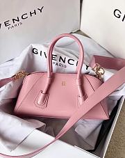 	 Bagsaaa Givenchy Antigona Strectch Pink Bag - 22*12*8cm - 3