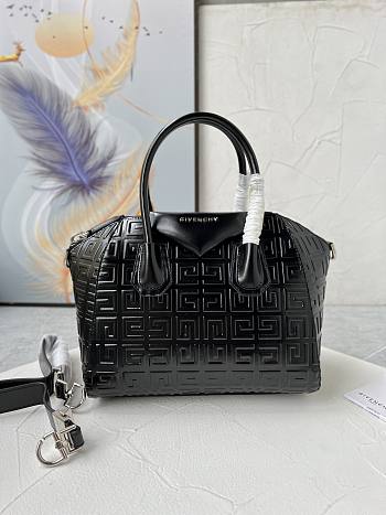 	 Bagsaaa Givenchy Antigona Tote Bag Black Box Leather - 28cm