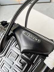 	 Bagsaaa Givenchy Antigona Tote Bag Black Box Leather - 28cm - 4