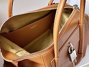 	 Bagsaaa Medium Antigona Soft Lock bag in brown smooth leather - 44*34*7cm - 3