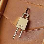 	 Bagsaaa Medium Antigona Soft Lock bag in brown smooth leather - 44*34*7cm - 2