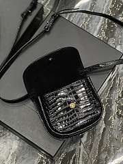 Bagsaaa YSL Kaia Small Bag In Crocodile Leather - 18 x 15.5 x 5.5 cm - 5