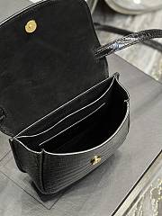 Bagsaaa YSL Kaia Small Bag In Crocodile Leather - 18 x 15.5 x 5.5 cm - 4