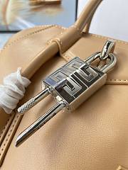 Bagsaaa Givenchy Antigona Lock Tote Bag Light Brown - 23*27*13cm - 6