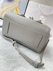 	 Bagsaaa Givenchy Antigona Lock Tote Bag Grey - 23*27*13cm - 5