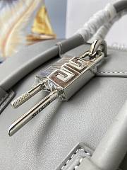 	 Bagsaaa Givenchy Antigona Lock Tote Bag Grey - 23*27*13cm - 2