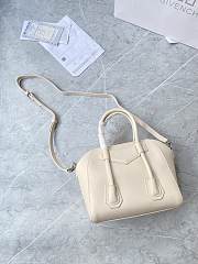 	 Bagsaaa Givenchy Antigona Lock Tote Bag Cream - 23*27*13cm - 5