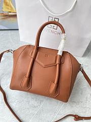 	 Bagsaaa Givenchy Antigona Lock Tote Bag Brown - 23*27*13cm - 5