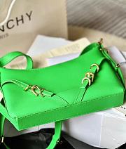 Bagsaaa Givenchy Green Voyou Shoulder Bag - 24*18*3.5cm - 5